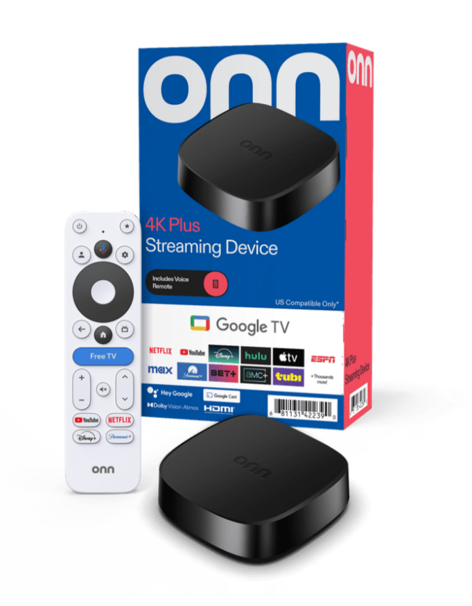 Jailbroken Onn 4K Plus 16GB Streaming Box - Unlock Unlimited Entertainment - Kodi Media Streamers